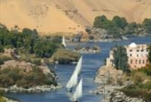 Felucca in the River Nile